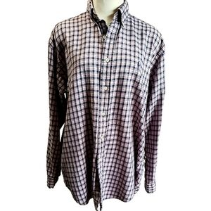 Ralph Lauren Mens Shirt Blake Pink Plaid M Oxford Soft Boy Country Club Flannel